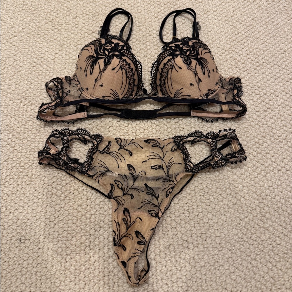 Lise Charmel bra and thong set